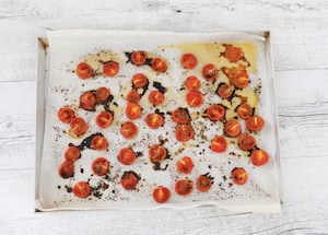 Preparazione Busiate con mozzarelline e pomodori confit - Fase 1