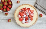 Crostata al cioccolato bianco e fragole