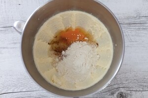 Preparazione Crostata alle ciliegie di Vignola con frangipane alle nocciole - Fase 3