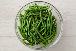 Preparazione Fagiolini gratinati - Fase 1