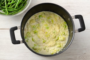 Preparazione Fagiolini gratinati - Fase 2