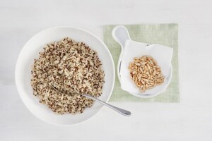 Preparazione Fagottini di bresaola con polpettine ai pinoli e melone - Fase 1