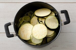 Preparazione Fricassea di melanzane - Fase 1
