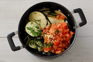Preparazione Fricassea di melanzane - Fase 2