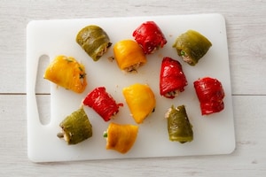 Preparazione Involtini di peperoni al tonno - Fase 4