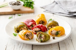 Preparazione Involtini di peperoni al tonno - Fase 4