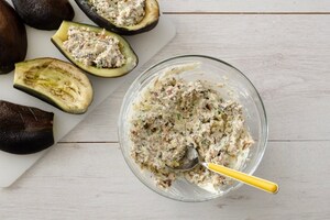 Preparazione Melanzane ripiene di ricotta e funghi - Fase 4