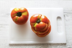 Preparazione Millefoglie estiva di mozzarella, pomodoro, melanzane e zucchine  - Fase 2