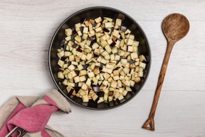 Preparazione Mozzarelle ripiene di verdure estive - Fase 1