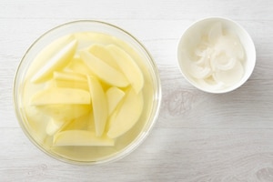 Preparazione Padellata di verdure con crema di peperoni abbrustoliti - Fase 2