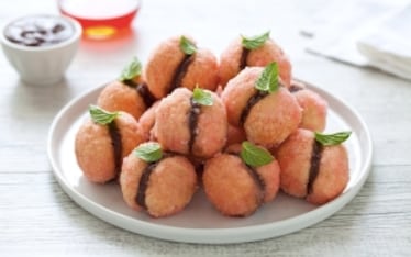 Pesche dolci all'Alchermes