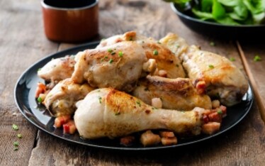 Pollo al sidro