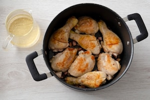 Preparazione Pollo al sidro - Fase 1