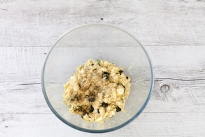 Preparazione Polpette di zucchine e mozzarella - Fase 2