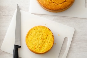 Preparazione Torta a piani con crema profumata al lime - Fase 3