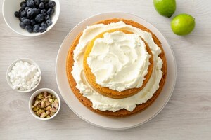 Preparazione Torta a piani con crema profumata al lime - Fase 4
