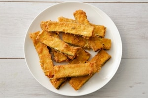 Preparazione Zucchine impanate ripiene al formaggio - Fase 5