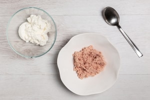 Preparazione Cestini croccanti con mousse di mortadella  - Fase 2