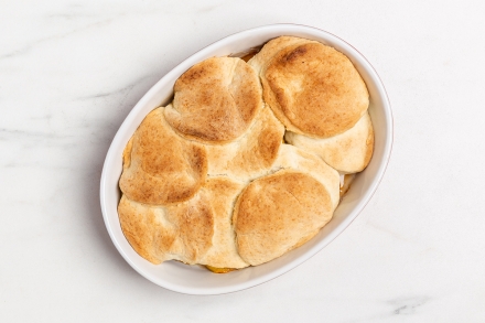 Preparazione Cobbler alle pesche - Fase 4 Preparazione Cobbler alle pesche - Fase 4