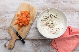 Preparazione Crostata salata senza cottura - Fase 2