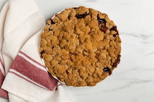 Preparazione Crumble di fragole e farina di nocciole - Fase 2