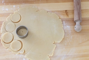 Preparazione Fagottini alle pesche - Fase 2