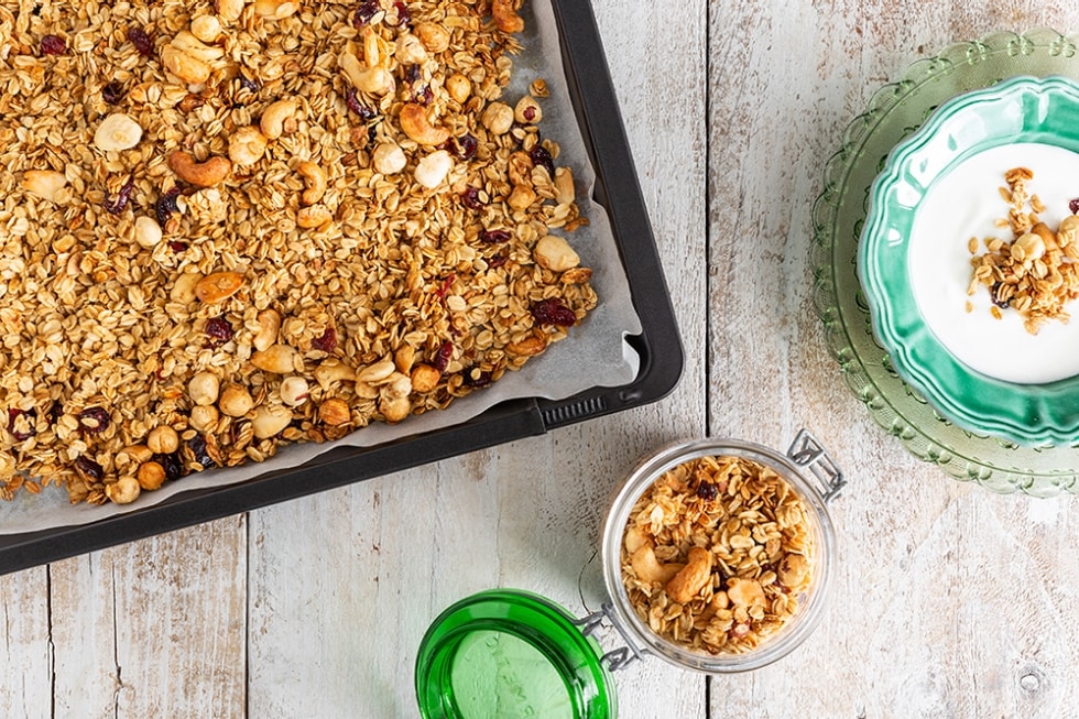 Granola fatta in casa ricetta