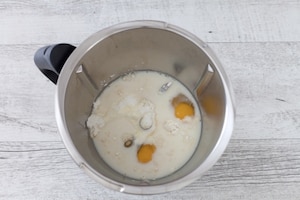 Preparazione Pastella per fritti con il Bimby - Fase 1