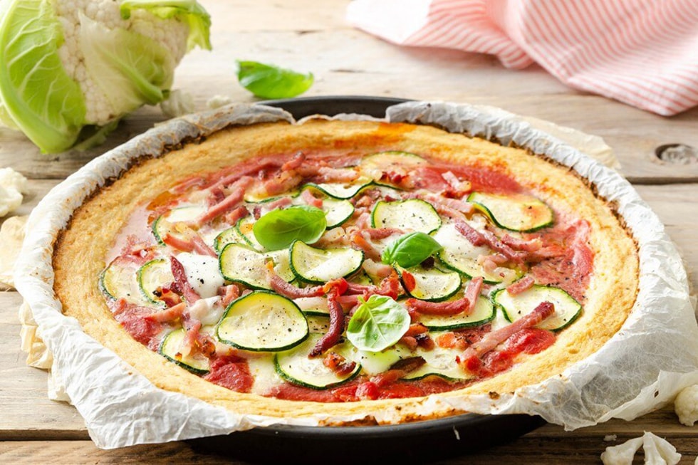 Pizza di cavolfiore ricetta