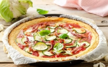 Pizza di cavolfiore