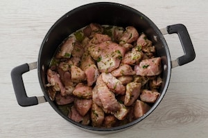 Preparazione Spezzatino ai sei profumi - Fase 2