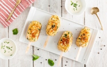 Stecchi di pollo alle erbe