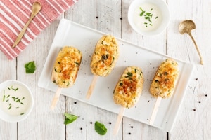 Preparazione Stecchi di pollo alle erbe - Fase 3