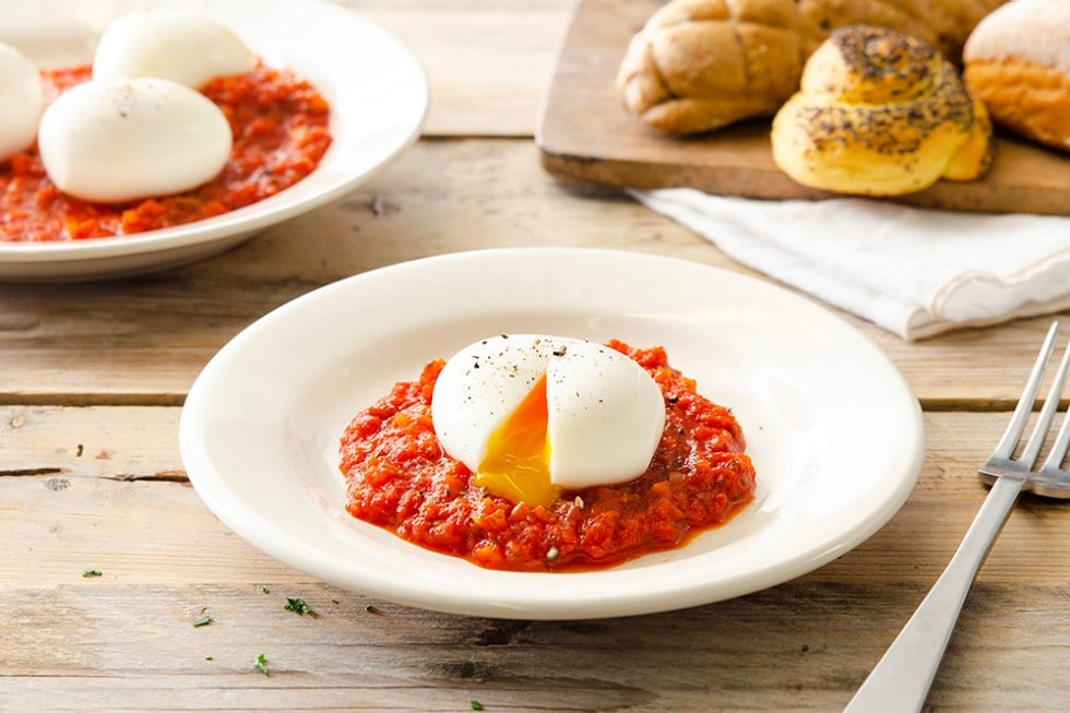 Uova mollette al pomodoro ricetta