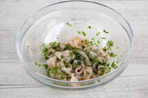 Preparazione Anelli di totano al forno - Fase 1