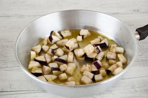 Preparazione Casarecce al pesce spada e melanzane - Fase 2