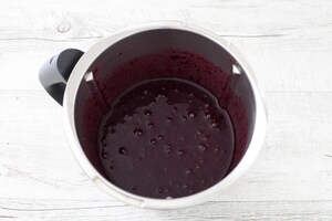 Preparazione Confettura di mirtilli e more con il Bimby - Fase 1