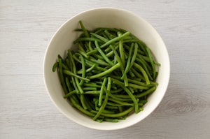 Preparazione Fagiolini al parmigiano - Fase 1