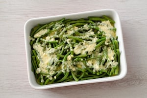 Preparazione Fagiolini al parmigiano - Fase 2