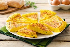 Preparazione Frittata di pane - Fase 3