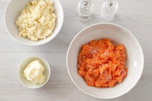 Preparazione Hamburger di salmone - Fase 1