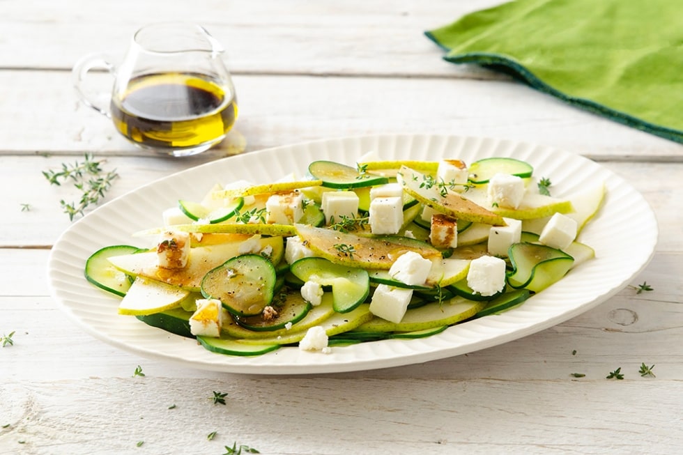 Insalata di cetrioli e pere ricetta