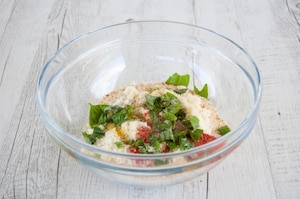 Preparazione Melanzane farcite a fette - Fase 1