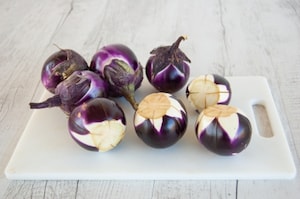 Preparazione Melanzane 'mbuttunate - Fase 1