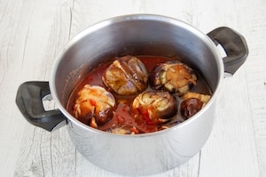 Preparazione Melanzane 'mbuttunate - Fase 3