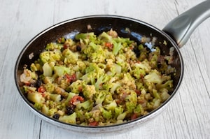 Preparazione Pasta con broccolo in carrozza - Fase 2