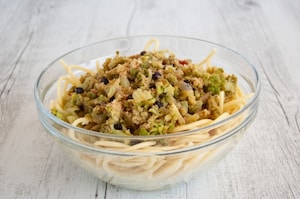 Preparazione Pasta con broccolo in carrozza - Fase 3