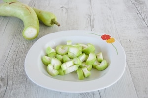 Preparazione Pasta con i tenerumi - Fase 2