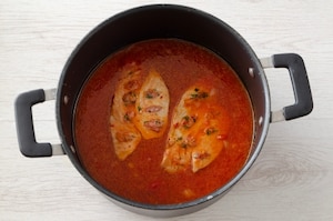 Preparazione Pasta con il ragù di tonno - Fase 2