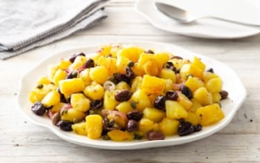 Patate apparecchiate